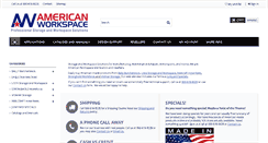 Desktop Screenshot of americanworkspace.com